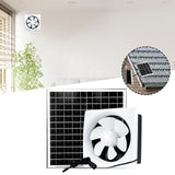Maxbell Solar Powered Fan Kit Wall Mount Ventilation