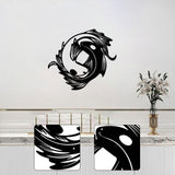 Maxbell Fish Metal Wall Decor Rustic Wall Decoration for Indoor Outdoor Hallway Yard