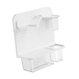 Maxbell Bathroom Storage Shelf Household Pegboard Panel for Bathroom Entry Dormitory