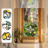 Maxbell Baroque Style Window Stickers Art Supplies Decor for Bathroom Kitchen Office