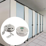 Maxbell Toilet Bathroom Lock Stainless Steel Door Lock Indicator for Public Restroom
