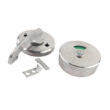 Maxbell Toilet Bathroom Lock Stainless Steel Door Lock Indicator for Public Restroom