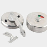Maxbell Toilet Bathroom Lock Stainless Steel Door Lock Indicator for Public Restroom