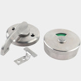 Maxbell Toilet Bathroom Lock Stainless Steel Door Lock Indicator for Public Restroom