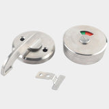 Maxbell Toilet Bathroom Lock Stainless Steel Door Lock Indicator for Public Restroom