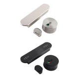 Maxbell Indicating Utility Bathroom Door Lock Bolts for Restaurants Silvery