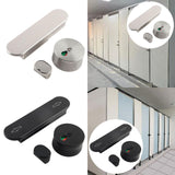 Maxbell Indicating Utility Bathroom Door Lock Bolts for Restaurants Silvery