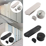 Maxbell Indicating Utility Bathroom Door Lock Bolts for Restaurants Silvery