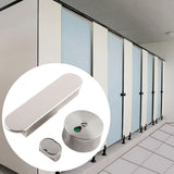 Maxbell Indicating Utility Bathroom Door Lock Bolts for Restaurants Silvery