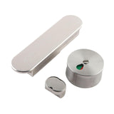 Maxbell Indicating Utility Bathroom Door Lock Bolts for Restaurants Silvery