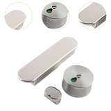 Maxbell Indicating Utility Bathroom Door Lock Bolts for Restaurants Silvery