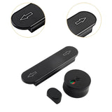 Maxbell Indicating Utility Bathroom Door Lock Bolts for Restaurants Black