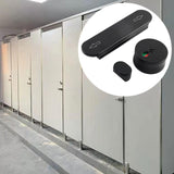 Maxbell Indicating Utility Bathroom Door Lock Bolts for Restaurants Black