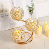 Maxbell Candle Holder Romantic Modern Candle Stand for Party Housewarming Gifts Home