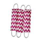 Maxbell 3 Pieces Door Closer Cushion Accessories Versatile for Dormitory with Straps Red White Stripes