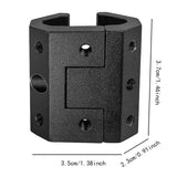 Maxbell Rail Clip Accessories Compatible Easy Installation Tool Box Rail Corner Clip