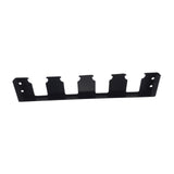 Maxbell Battery Mounts Dock Holder Compact Wall Mount Organizer for Workshops Garage Black