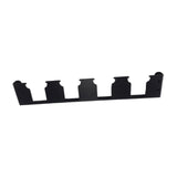 Maxbell Battery Mounts Dock Holder Compact Wall Mount Organizer for Workshops Garage Black