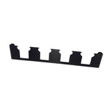 Maxbell Battery Mounts Dock Holder Compact Wall Mount Organizer for Workshops Garage Black