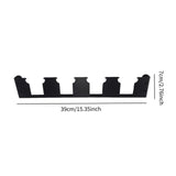 Maxbell Battery Mounts Dock Holder Compact Wall Mount Organizer for Workshops Garage Black