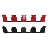 Maxbell Battery Mounts Dock Holder Compact Wall Mount Organizer for Workshops Garage Black