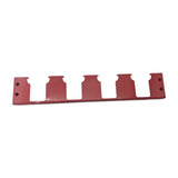 Maxbell Battery Mounts Dock Holder Compact Wall Mount Organizer for Workshops Garage Red