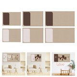 Maxbell Cork Bulletin Board Tack Board Cork Board for Message Photo Office Home 40x60 Coffee