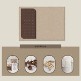 Maxbell Cork Bulletin Board Tack Board Cork Board for Message Photo Office Home 40x60 Coffee