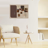 Maxbell Cork Bulletin Board Tack Board Cork Board for Message Photo Office Home 40x60 Coffee