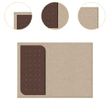 Maxbell Cork Bulletin Board Tack Board Cork Board for Message Photo Office Home 60x80 Coffee