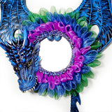 Maxbell Halloween Wreath Artificial Wreath Hanging Ornament for Garden Festival Yard