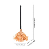 Maxbell Halloween Witch Broom Witch Broomstick for Masquerade Photograph Props Decor