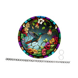 Maxbell Hummingbird Window Suncatcher 5.9'' Spring Ornament for Patio Bedroom Summer