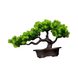 Maxbell Artificial Bonsai Tree Desk Display Plants Indoor for Desk Living Room Table Longevity pine