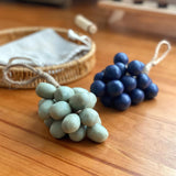 Maxbell Grape Shape Soap Bathroom Decor Scent for Face Body Wash Women Men Daughter Green