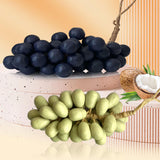Maxbell Grape Shape Soap Bathroom Decor Scent for Face Body Wash Women Men Daughter Green