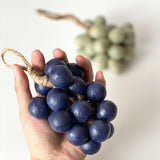 Maxbell Grape Shape Soap Bathroom Decor Scent for Face Body Wash Women Men Daughter Violet