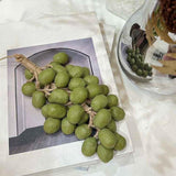 Maxbell Grape Shape Soap Birthday Gift Scent for Women Men Family Green 40Pcs