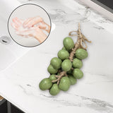Maxbell Grape Shape Soap Birthday Gift Scent for Women Men Family Green 16Pcs