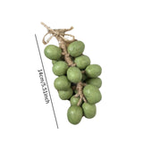 Maxbell Grape Shape Soap Birthday Gift Scent for Women Men Family Green 16Pcs