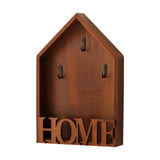 Maxbell Key Holder Wall Mounted Crafts Entryway Hanging Shelf for Holds Hats Clothes