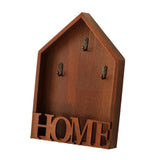 Maxbell Key Holder Wall Mounted Crafts Entryway Hanging Shelf for Holds Hats Clothes