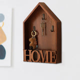 Maxbell Key Holder Wall Mounted Crafts Entryway Hanging Shelf for Holds Hats Clothes
