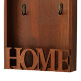 Maxbell Key Holder Wall Mounted Crafts Entryway Hanging Shelf for Holds Hats Clothes