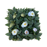 Maxbell Grass Wall Panel Artificial Grass Backdrop Green for Indoor Balcony Bathroom