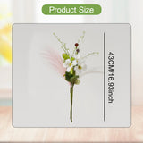 Maxbell Artificial Lily Bouquet Home Decor for Table Centerpiece Bedroom Office