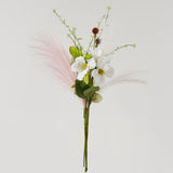 Maxbell Artificial Lily Bouquet Home Decor for Table Centerpiece Bedroom Office