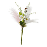 Maxbell Artificial Lily Bouquet Home Decor for Table Centerpiece Bedroom Office
