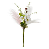 Maxbell Artificial Lily Bouquet Home Decor for Table Centerpiece Bedroom Office