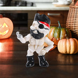 Maxbell Halloween Skeleton Statue Crafts Resin Figurine for Indoor Housewarming Desk
